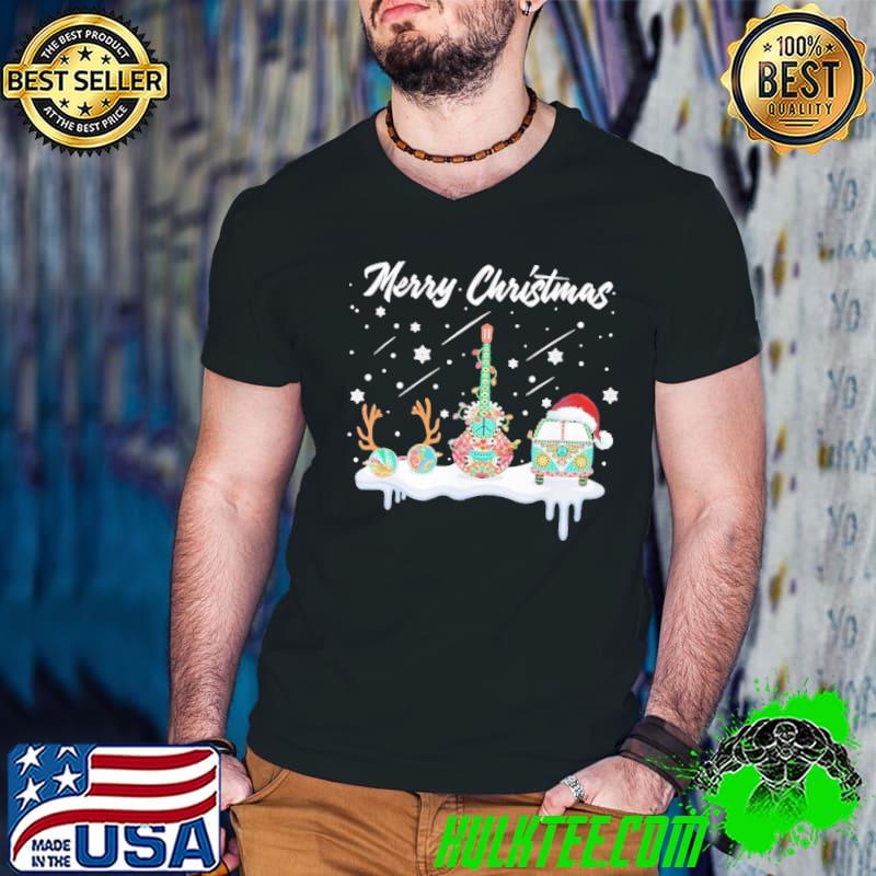 Original Merry Christmas Hippie Shirt