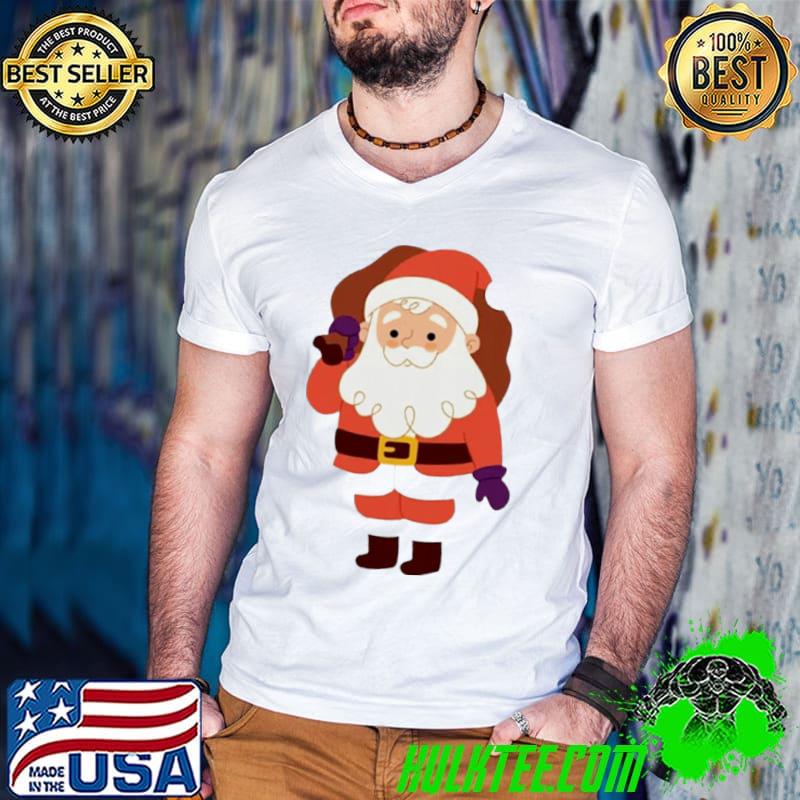 Original Santa Claus Carrying Gifts Xmas shirt