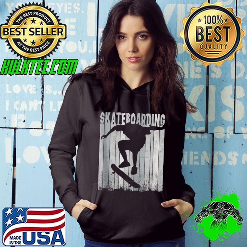 Original Skateboarding Skateboarder Silhouette 4 Vintage Retro Skater T-shirt Original Skateboarding Skateboarder Silhouette 4 Vintage Retro Skater T-shirt