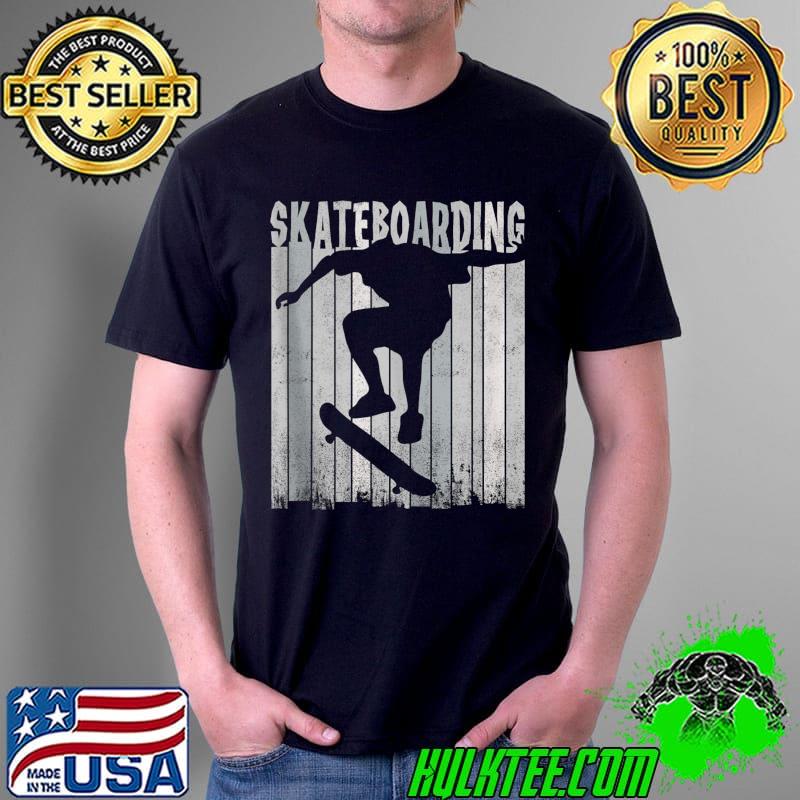 Original Skateboarding Skateboarder Silhouette 4 Vintage Retro Skater T- Unisex Original Skateboarding Skateboarder Silhouette 4 Vintage Retro Skater T- Unisex