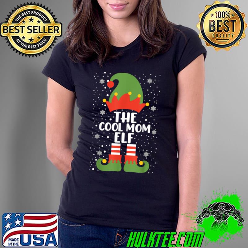 Original The Cool Mom Elf Christmas Party Matching Family Pajama T Shirt Ladies Tee Original The Cool Mom Elf Christmas Party Matching Family Pajama T Shirt Ladies Tee