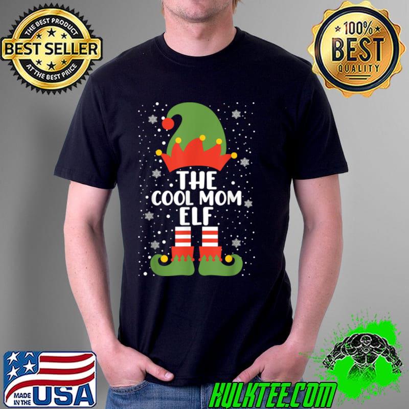 Original The Cool Mom Elf Christmas Party Matching Family Pajama T Shirt Unisex Original The Cool Mom Elf Christmas Party Matching Family Pajama T Shirt Unisex
