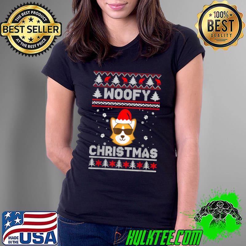 Original Woofy Christmas Dog Tree Puppy Lover Funny Xmas Dog Owner T Shirt Ladies Tee Original Woofy Christmas Dog Tree Puppy Lover Funny Xmas Dog Owner T Shirt Ladies Tee