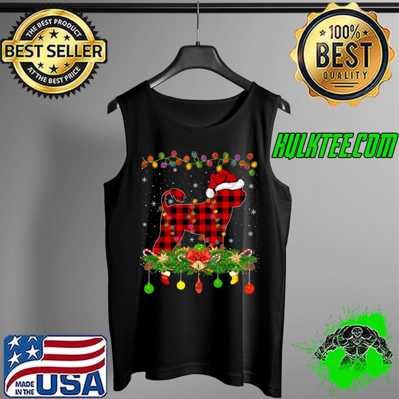 Portuguese Water Pajama Dog Christmas Shirt Tank Top Portuguese Water Pajama Dog Christmas Shirt Tank Top