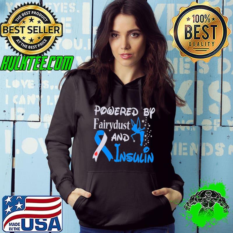 Powered By Fairydust And Insulin Diabetes Awareness Shirt