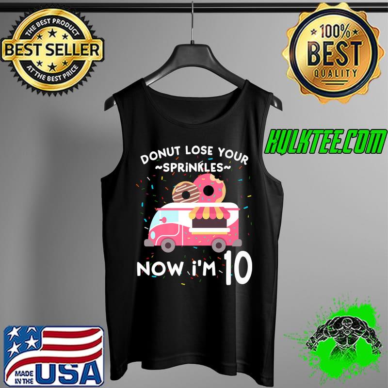 Premium 10th Birthday Funny Donut Theme Party Ten Quote Girls I'm 10 Premium T-Shirt Tank Top Premium 10th Birthday Funny Donut Theme Party Ten Quote Girls I'm 10 Premium T-Shirt Tank Top