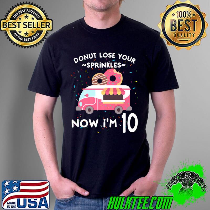 Premium 10th Birthday Funny Donut Theme Party Ten Quote Girls I'm 10 Premium T-Shirt Unisex Premium 10th Birthday Funny Donut Theme Party Ten Quote Girls I'm 10 Premium T-Shirt Unisex