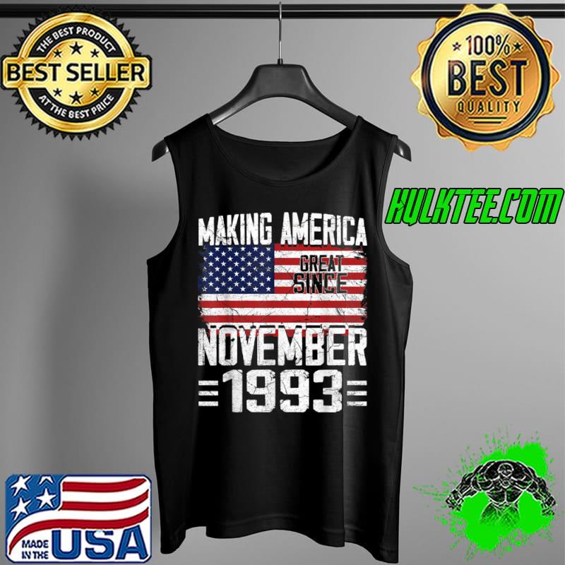 Premium 28th Birthday Gift November 1993 American Flag 28 Years Old T Shirt Tank Top Premium 28th Birthday Gift November 1993 American Flag 28 Years Old T Shirt Tank Top