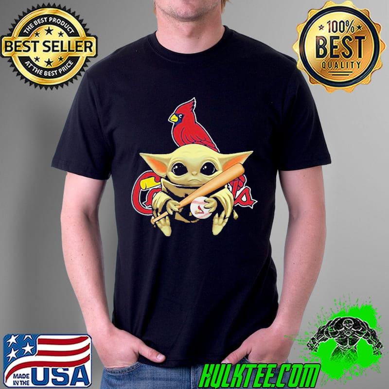 Premium Baby Yoda St Louis Cardinals Shirt Unisex Premium Baby Yoda St Louis Cardinals Shirt Unisex