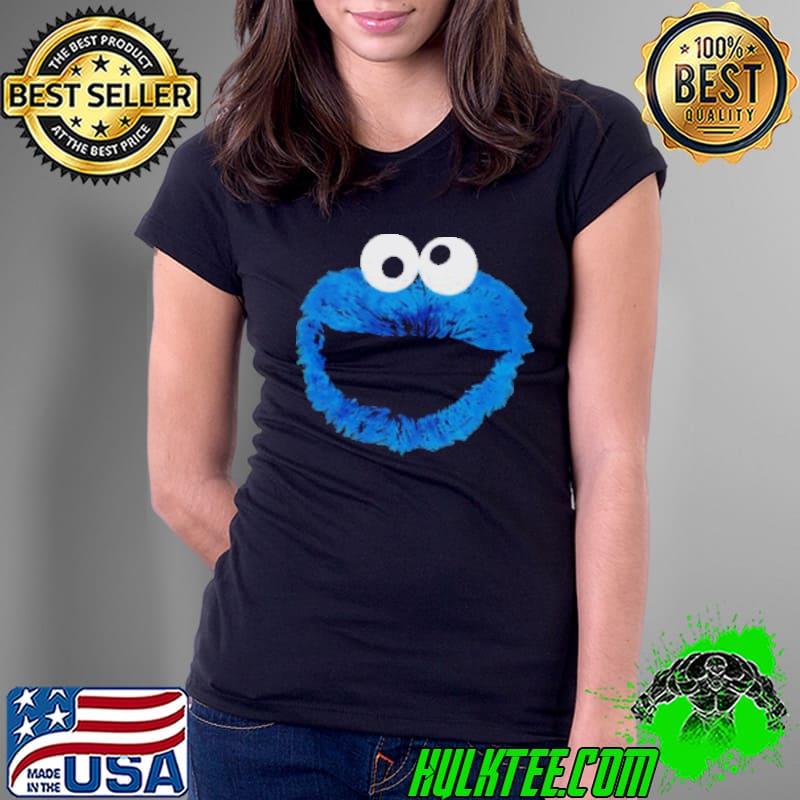 Premium Cookie Monster Ladies Tee Premium Cookie Monster Ladies Tee