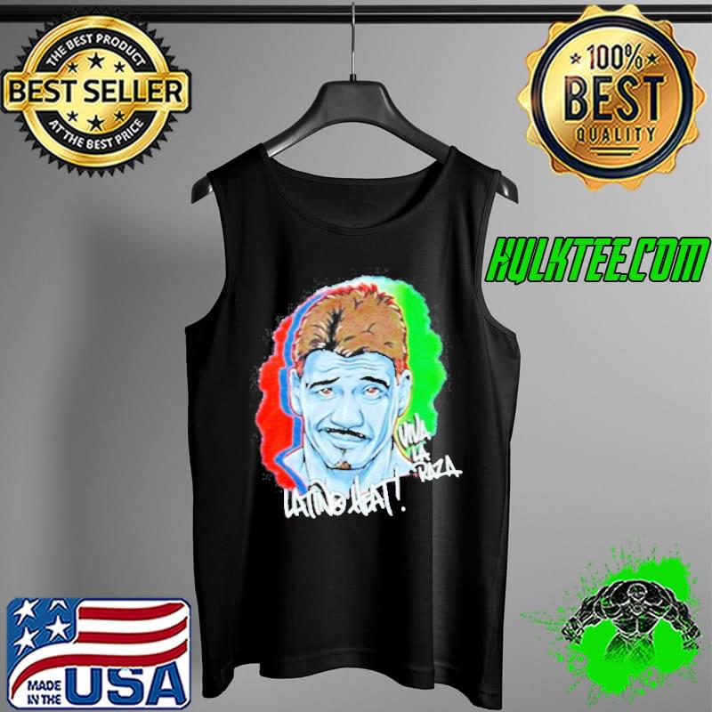 Premium Eddie Guerrero Latino Heat Viva La Raza Tank Top Premium Eddie Guerrero Latino Heat Viva La Raza Tank Top