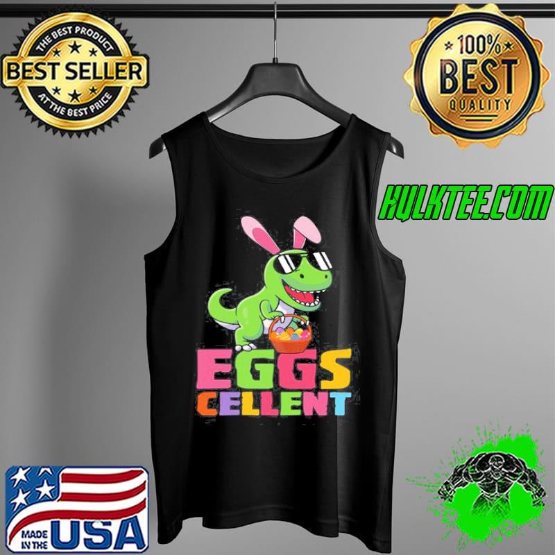 Premium Eggs Cellent TRex Dinosaur Easter Egg Hunt Shirt Tank Top Premium Eggs Cellent TRex Dinosaur Easter Egg Hunt Shirt Tank Top