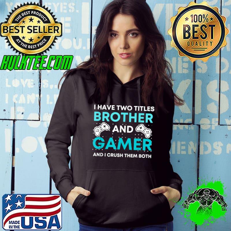 Premium Funny Boys Video Gamer Brother T-Shirt