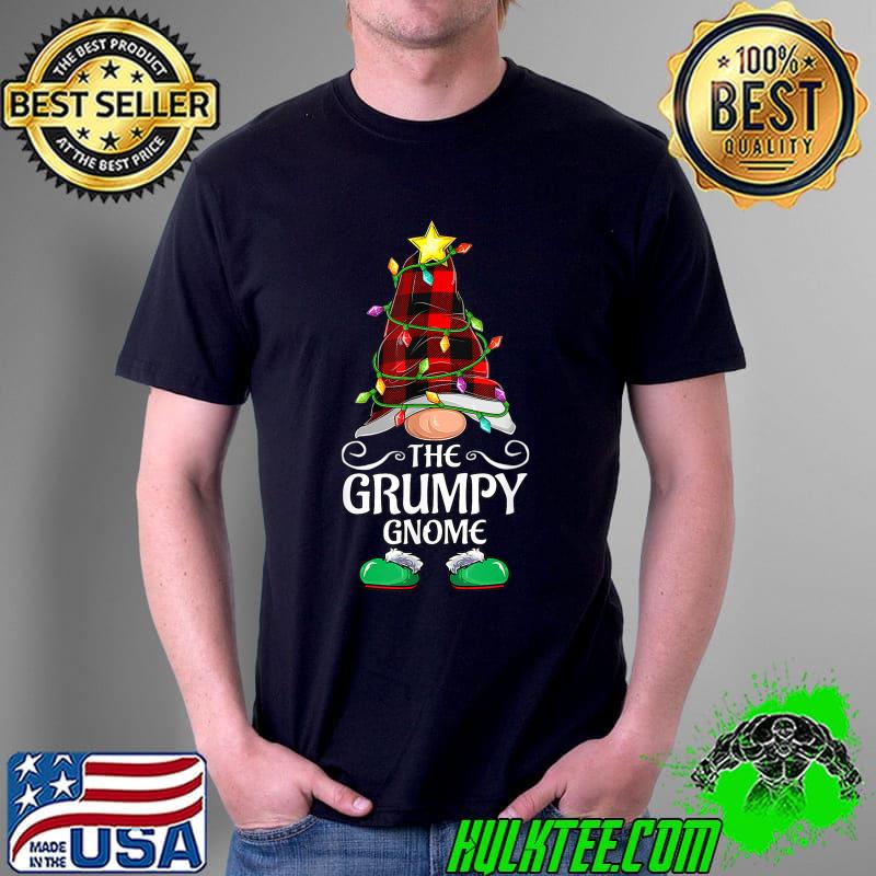 Premium grumpy Gnome Buffalo Plaid Matching Family Christmas Pajama T-Shirt Unisex Premium grumpy Gnome Buffalo Plaid Matching Family Christmas Pajama T-Shirt Unisex