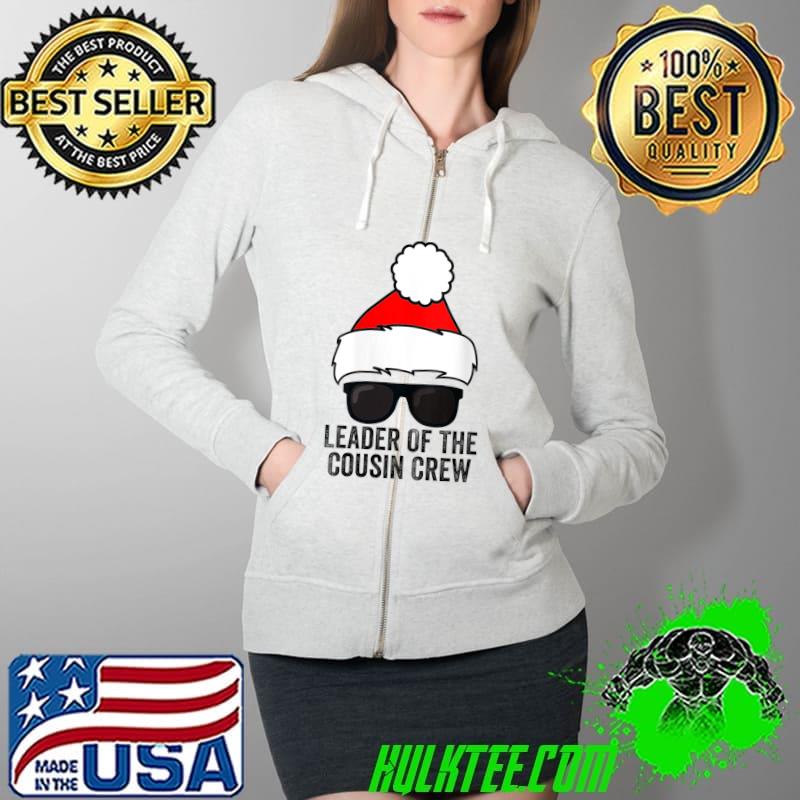 Premium Leader of the Cousin Crew Christmas Family 2021 T-shirt