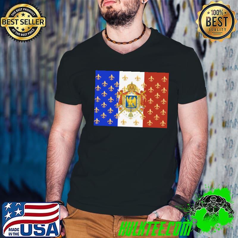 Premium napoleon Bonaparte Flag French Apparel France T-s Guys V Neck Premium napoleon Bonaparte Flag French Apparel France T-s Guys V Neck