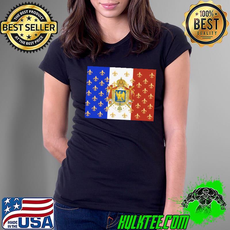 Premium napoleon Bonaparte Flag French Apparel France T-s Ladies Tee Premium napoleon Bonaparte Flag French Apparel France T-s Ladies Tee