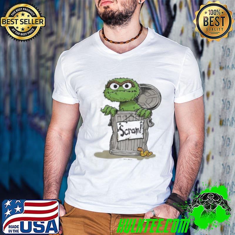Premium Oscar the Grouch Scram Shirt