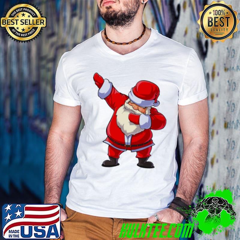 Premium Santa dabbing Xmas Holiday shirt