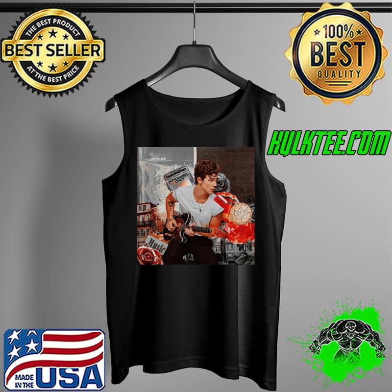 Premium Shawn Mendes Collage Tank Top Premium Shawn Mendes Collage Tank Top