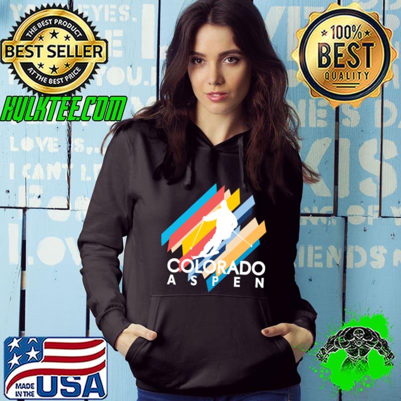 Premium ski Aspen Vintage Retro 60s Aspen Colorado Unique T-shirt
