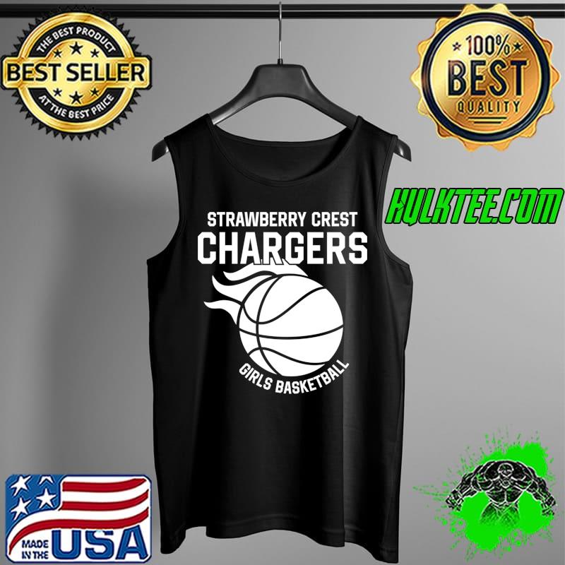 Premium strawberry Crest Girls Basketball T-s Tank Top Premium strawberry Crest Girls Basketball T-s Tank Top