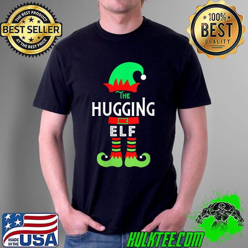 Premium The Hugging Elf Funny Ugly Christmas Sweaters T- Unisex Premium The Hugging Elf Funny Ugly Christmas Sweaters T- Unisex