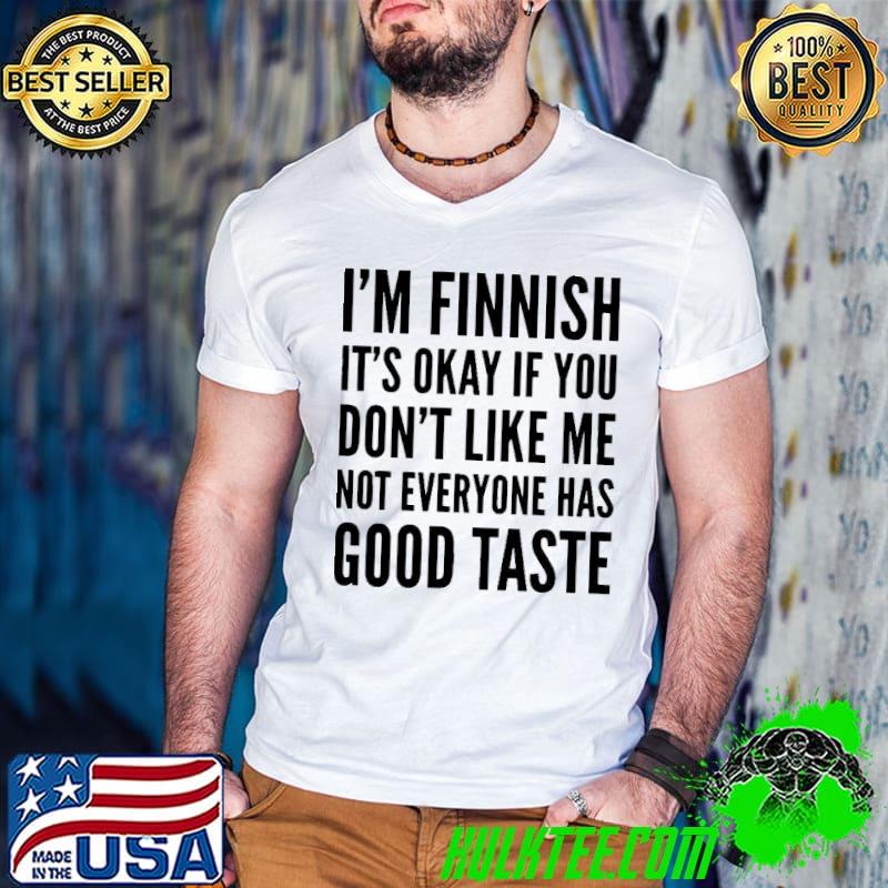 Premium Top Finnish Good Taste Shirt Guys V Neck Premium Top Finnish Good Taste Shirt Guys V Neck