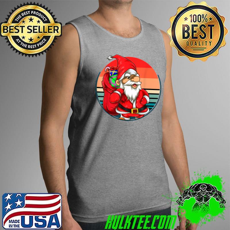 Premium Xmas Santa Merry Christmas Retro Santa Claus T-Shirt Tank Top Premium Xmas Santa Merry Christmas Retro Santa Claus T-Shirt Tank Top