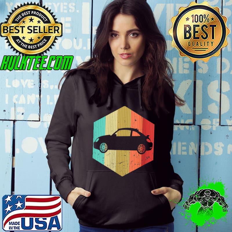 Retro Car Vintage Car Silhouette Automobile Automotive Lover T-Shirt