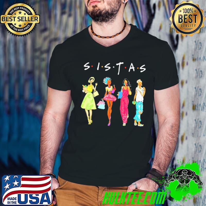 Sistas Girl Classic Shirt Guys V Neck Sistas Girl Classic Shirt Guys V Neck