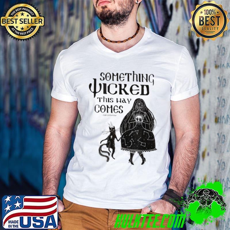 Something Wicked This Way Comes - Girl with Crystal Ball T-Shirt