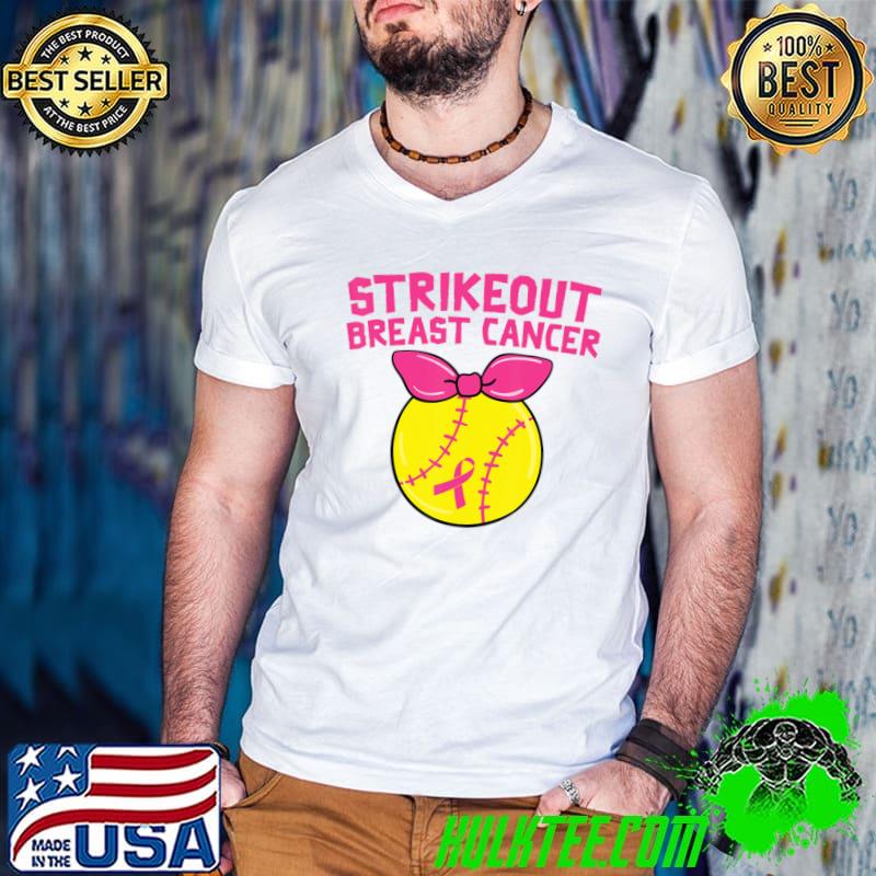 Strike Out Breast Cancer Awareness Softball Fighters T-shirt