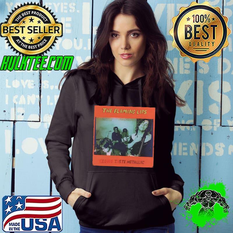 The Flaming Lips Clouds Taste Metallic Band Music Retro Shirt Hoodie The Flaming Lips Clouds Taste Metallic Band Music Retro Shirt Hoodie
