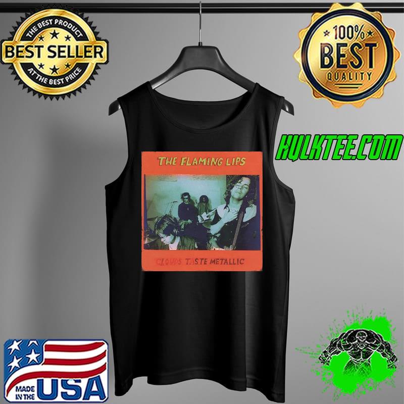 The Flaming Lips Clouds Taste Metallic Band Music Retro Shirt Tank Top The Flaming Lips Clouds Taste Metallic Band Music Retro Shirt Tank Top
