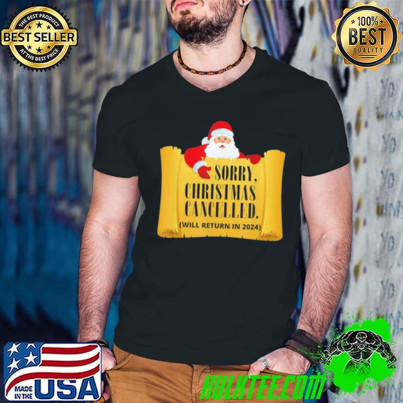 Top Anti Democrat Santa Claus Political Christmas Message T Shirt