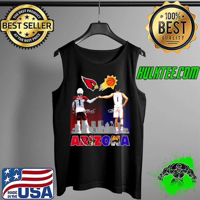 Top Arizona sport Arizona Cardinals Kyler Murray and Phoenix Suns Devin Booker signatures Tank Top Top Arizona sport Arizona Cardinals Kyler Murray and Phoenix Suns Devin Booker signatures Tank Top