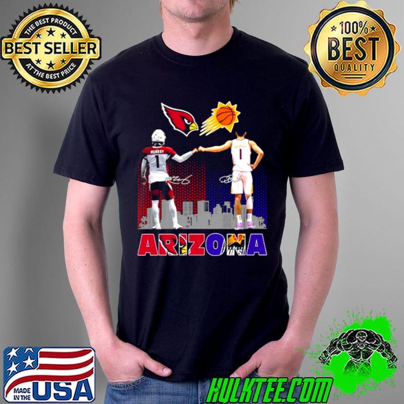 Top Arizona sport Arizona Cardinals Kyler Murray and Phoenix Suns Devin Booker signatures Unisex Top Arizona sport Arizona Cardinals Kyler Murray and Phoenix Suns Devin Booker signatures Unisex