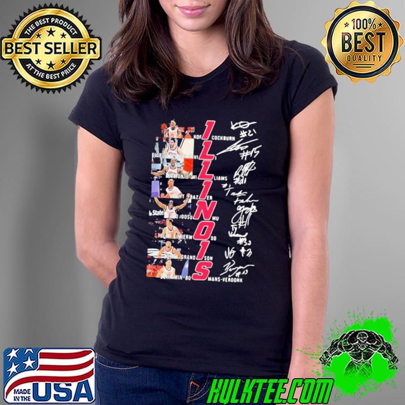 Top Awesome Illinois Members Kofi Signatue Shirt Ladies Tee Top Awesome Illinois Members Kofi Signatue Shirt Ladies Tee