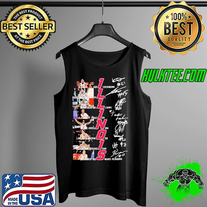 Top Awesome Illinois Members Kofi Signatue Shirt Tank Top Top Awesome Illinois Members Kofi Signatue Shirt Tank Top