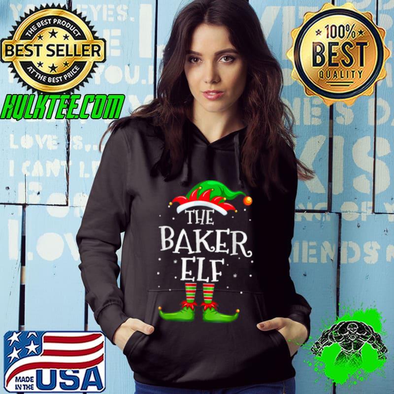 Top Baker Elf Matching Family Group Christmas T Shirt Hoodie Top Baker Elf Matching Family Group Christmas T Shirt Hoodie