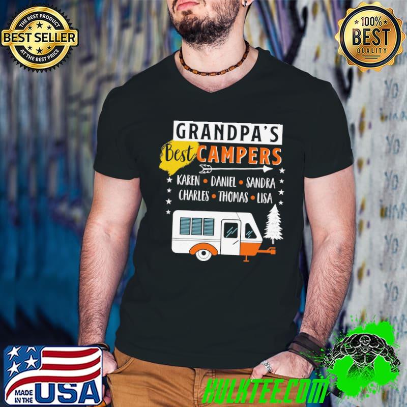 Top Best Grandpa’s Campers Unisex T-Shirt