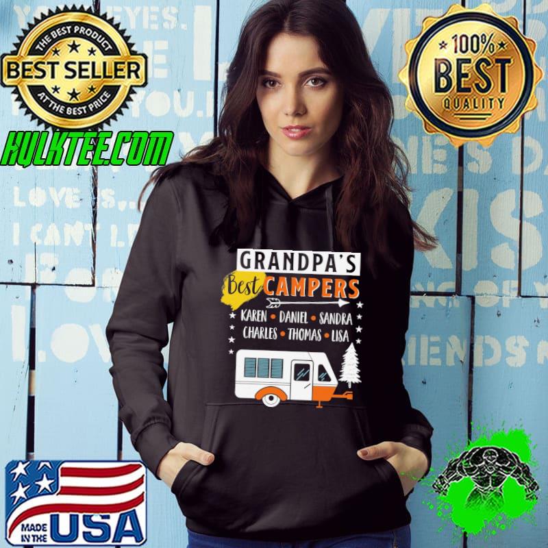 Top Best Grandpa’s Campers Unisex T-Shirt Hoodie Top Best Grandpa’s Campers Unisex T-Shirt Hoodie