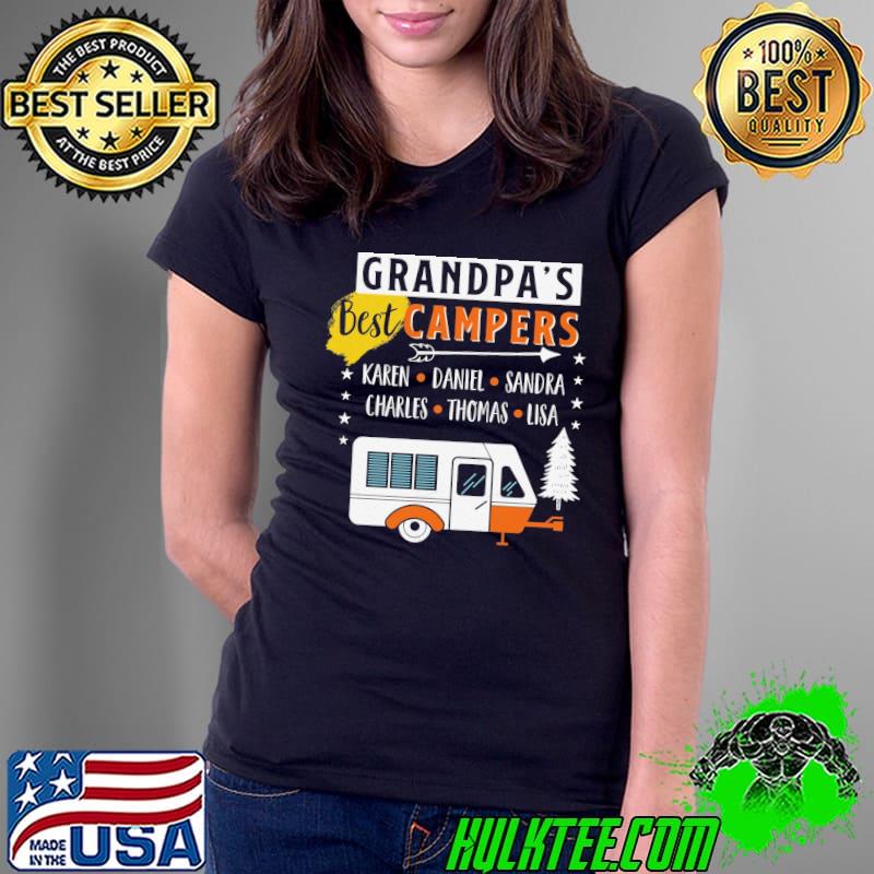 Top Best Grandpa’s Campers Unisex T-Shirt Ladies Tee Top Best Grandpa’s Campers Unisex T-Shirt Ladies Tee