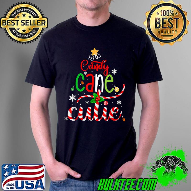 Top candy Cane Cutie Funny Christmas Boys Girls Kids Xmas Pajama T-Shirt Unisex Top candy Cane Cutie Funny Christmas Boys Girls Kids Xmas Pajama T-Shirt Unisex