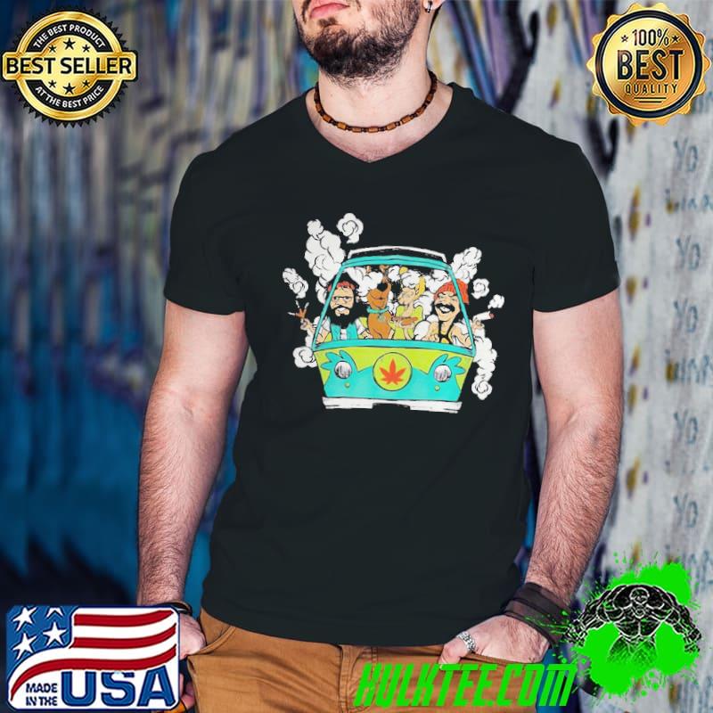 Top cheech And Chong With Scooby Smoke shirt