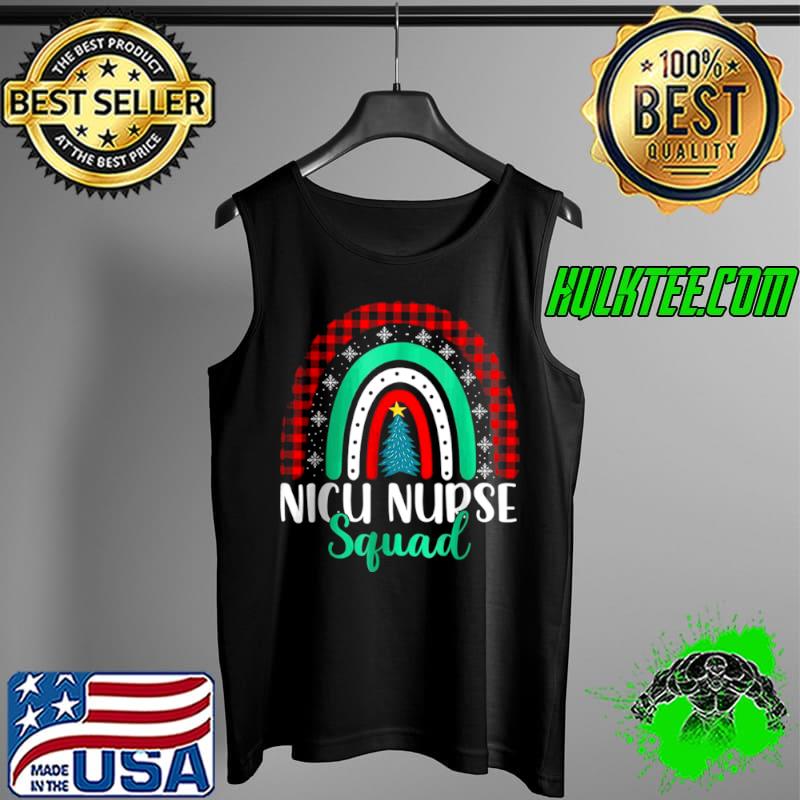 Top Christmas Nurse Love NICU RN Santa Reindeer Rainbow. Shirt Tank Top Top Christmas Nurse Love NICU RN Santa Reindeer Rainbow. Shirt Tank Top