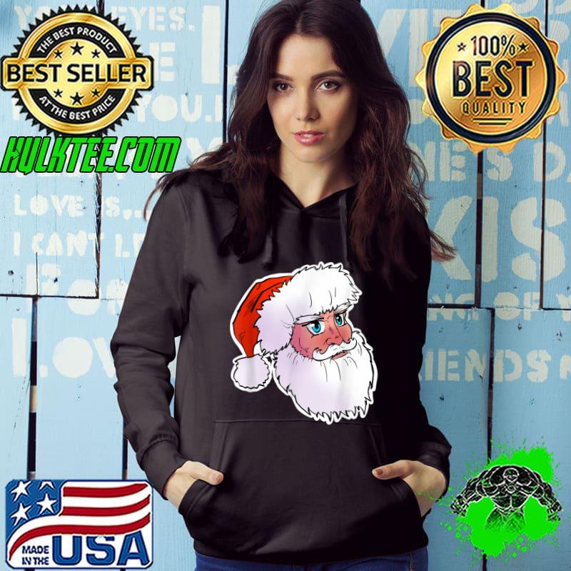 Top Cool anime Santa Claus Christmas T-Shirt