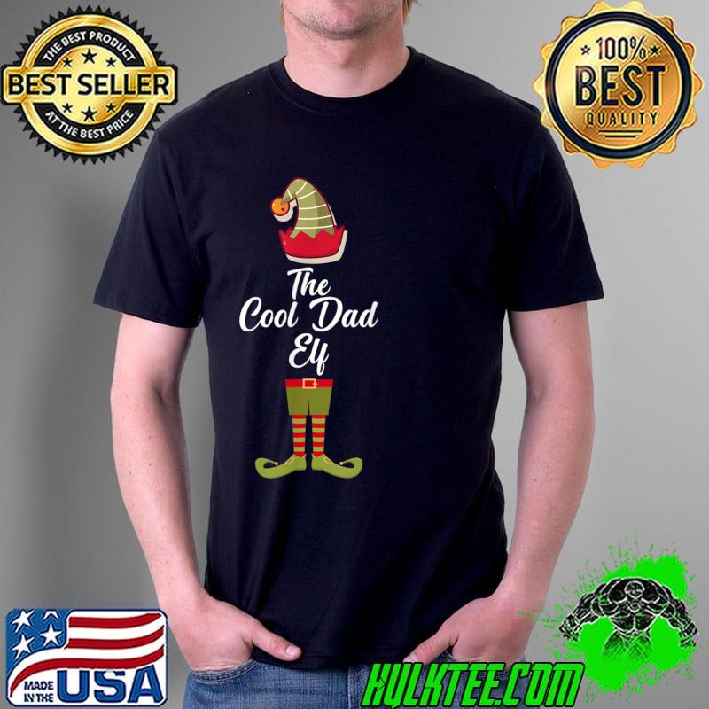 Top Cool Dad Elf Matching Family Group Christmas Dad Party T Shirt Unisex Top Cool Dad Elf Matching Family Group Christmas Dad Party T Shirt Unisex
