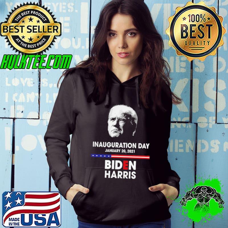 Top Cool Inauguration Day January 20 2021 Biden Harris American Flag Shirt
